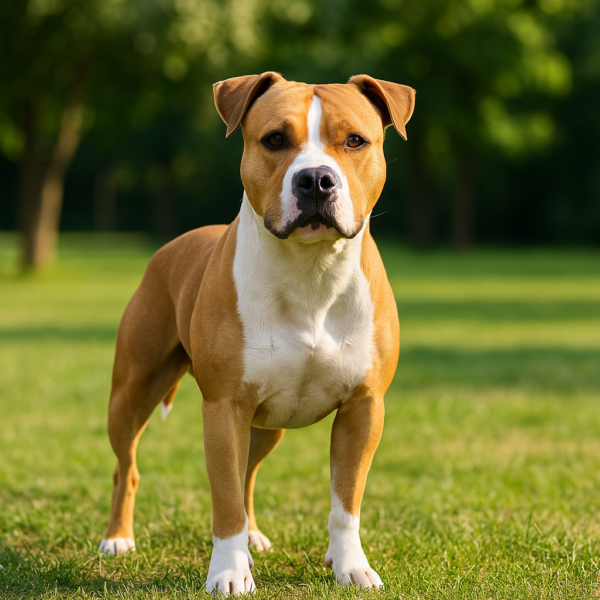 American Staffordshire Terrier: a tough guy with a big heart 🏅