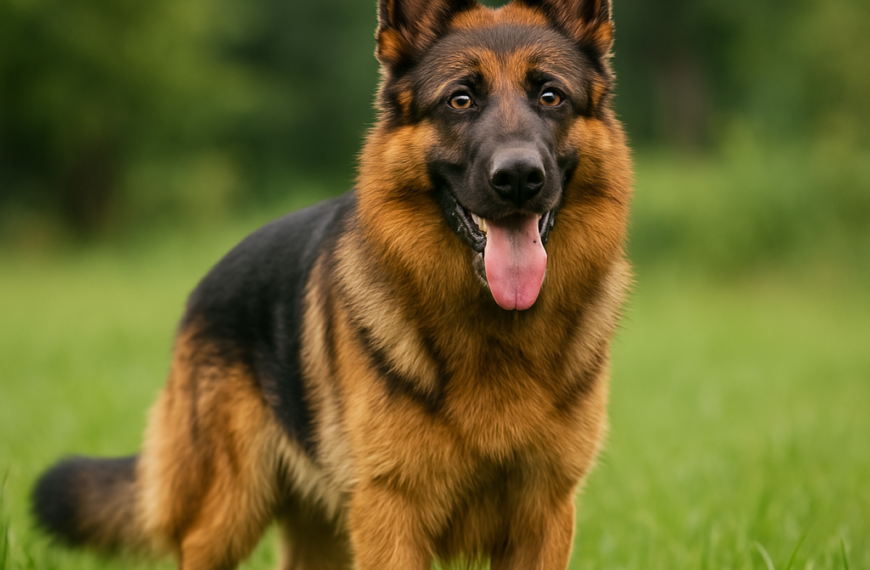 Berger Allemand : un chien plein d’énergie et de loyauté ✨