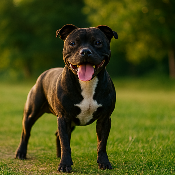 Staffordshire Bull Terrier: a small tough guy with the looks of a big teddy bear 🐶