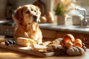 Peut-on donner du fromage, du pain ou des fruits à un chien ?
