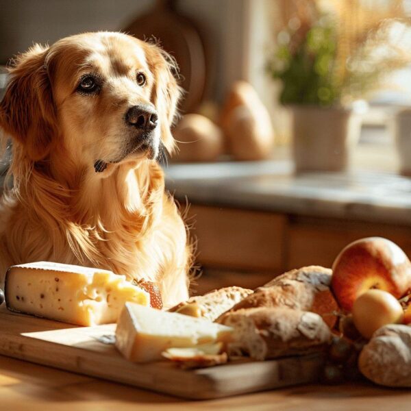 Kann man einem Hund Käse, Brot oder Obst geben?