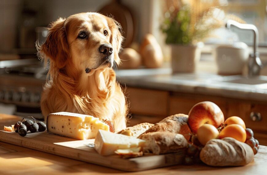 Peut-on donner du fromage, du pain ou des fruits à un chien ?