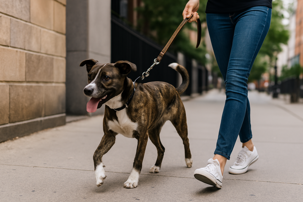 Pourquoi les chiens tirent en laisse
