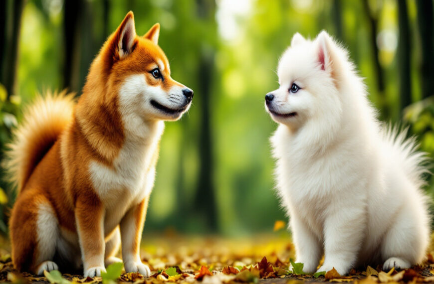 Comparatif des chiens nordiques : Shiba Inu vs Spitz Nain (Pomer)