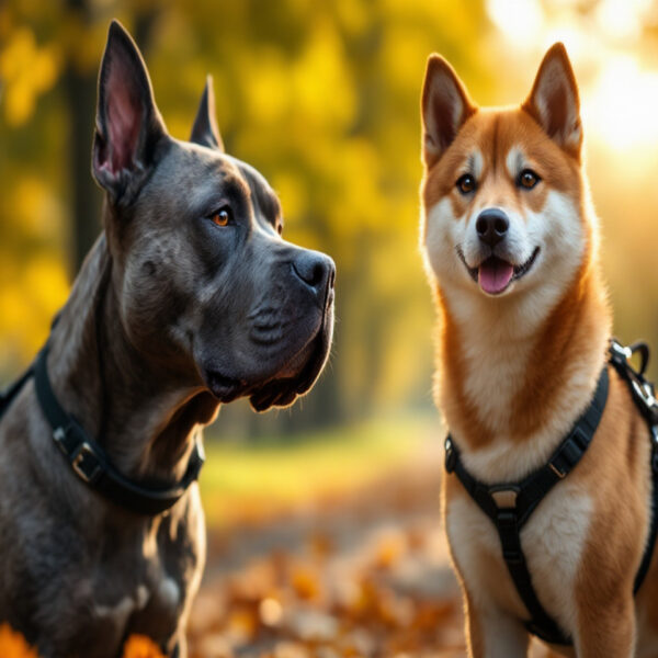 Comparatif : Meilleur harnais pour Cane Corso ou Shiba Inu ?