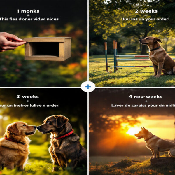 Anleitung: Ein Grundgehorsamsprogramm in 4 Wochen einrichten