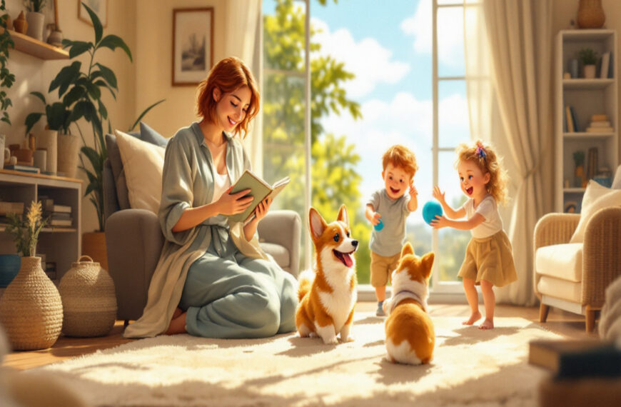 Interview exclusive : Vivre avec un Corgi Pembroke et ses enfants