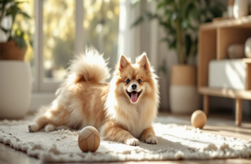 Les races de chiens hypoallergéniques : le cas du Spitz Nain (Pomer)