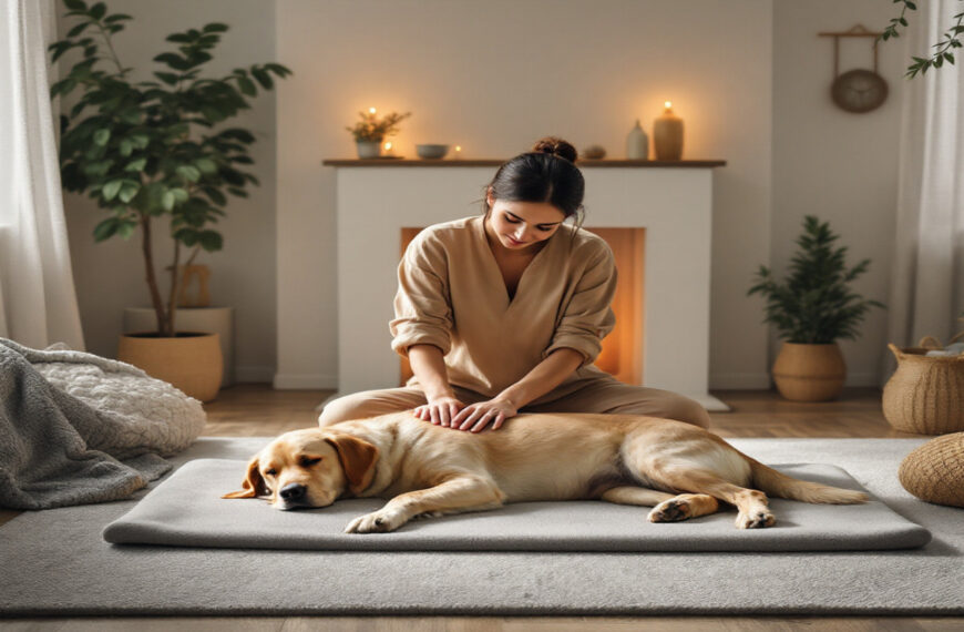 Tutoriel : Massages apaisants pour chiens anxieux en 5 mouvements