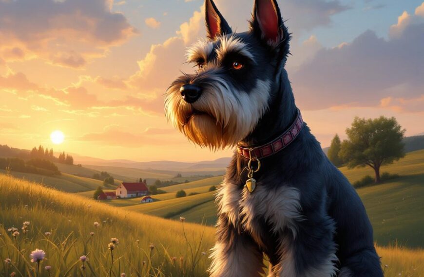 Miniature Schnauzer : sentinelle moustachue très futée