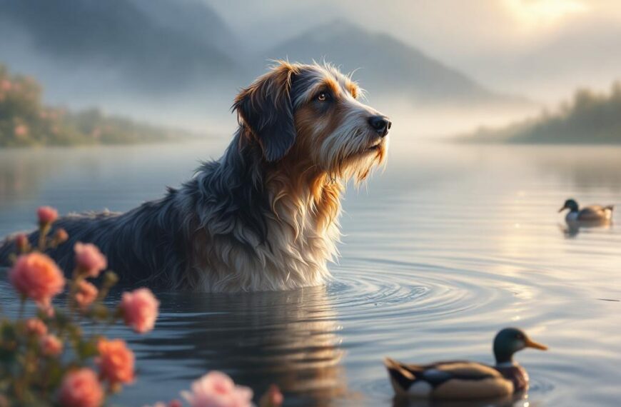 Otterhound : barbu nageur au flair d’otter