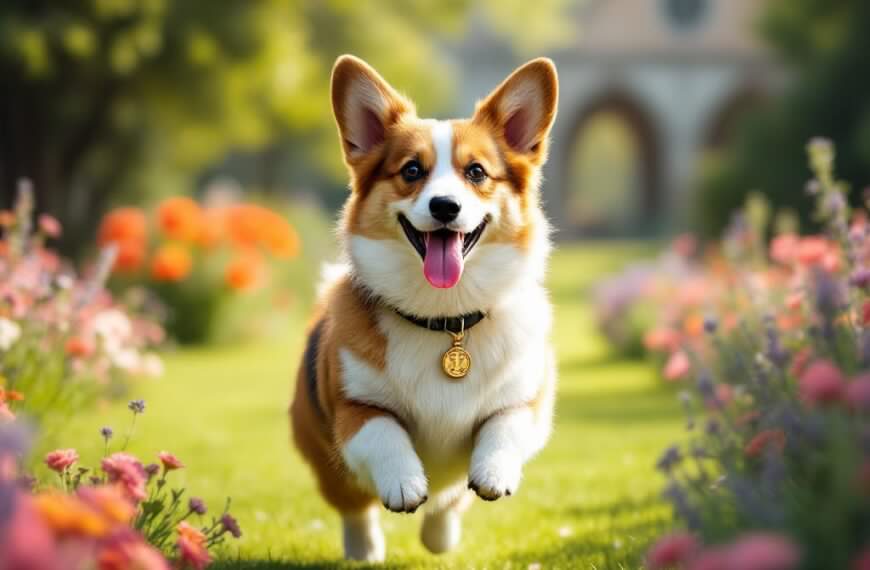 Pembroke Welsh Corgi : corgi royal plein d’entrain
