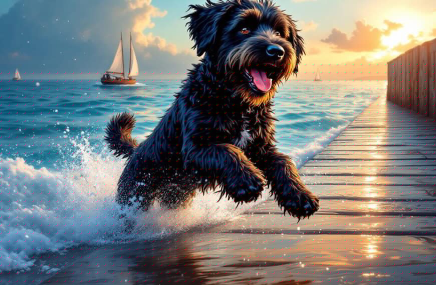 Portuguese Water Dog : un équipier marin plein d’entrain