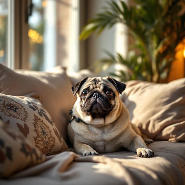 Pug (Carlin) : charme plissé, clown affectueux