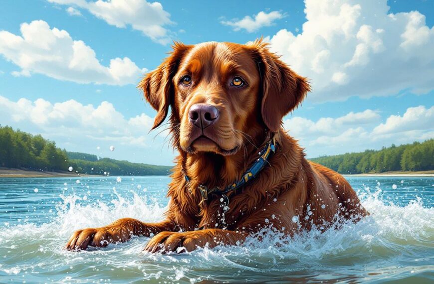Chesapeake Bay Retriever : retriever aquatique tout-terrain