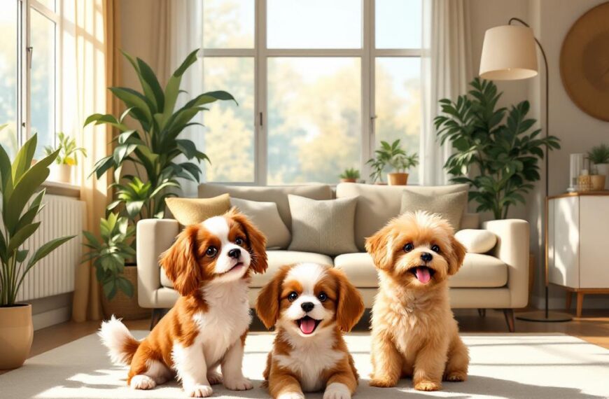 Comparatif des meilleures races de petits chiens affectueux pour citadins
