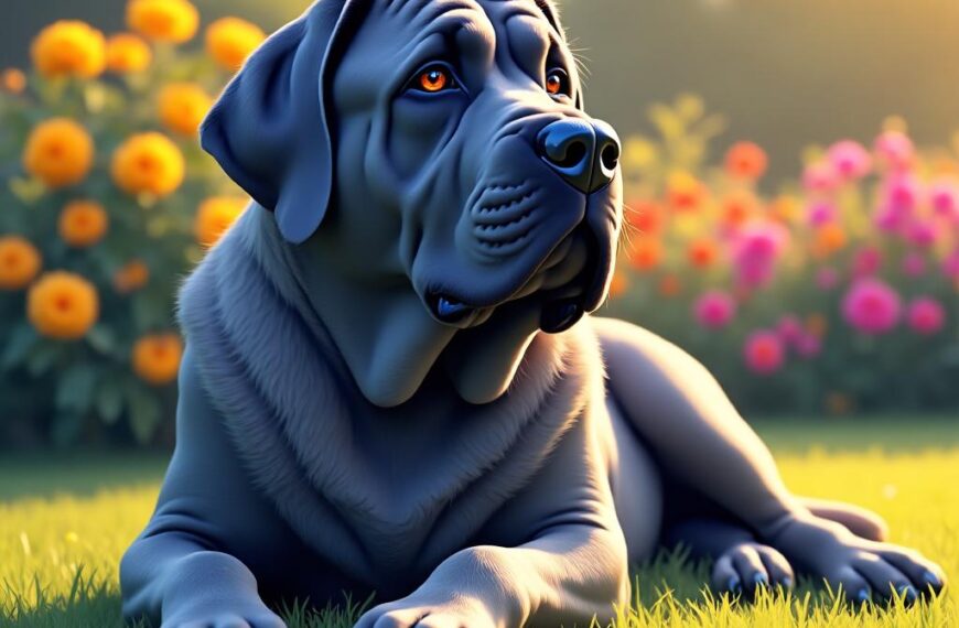 Neapolitan Mastiff : plissé géant protecteur de votre foyer