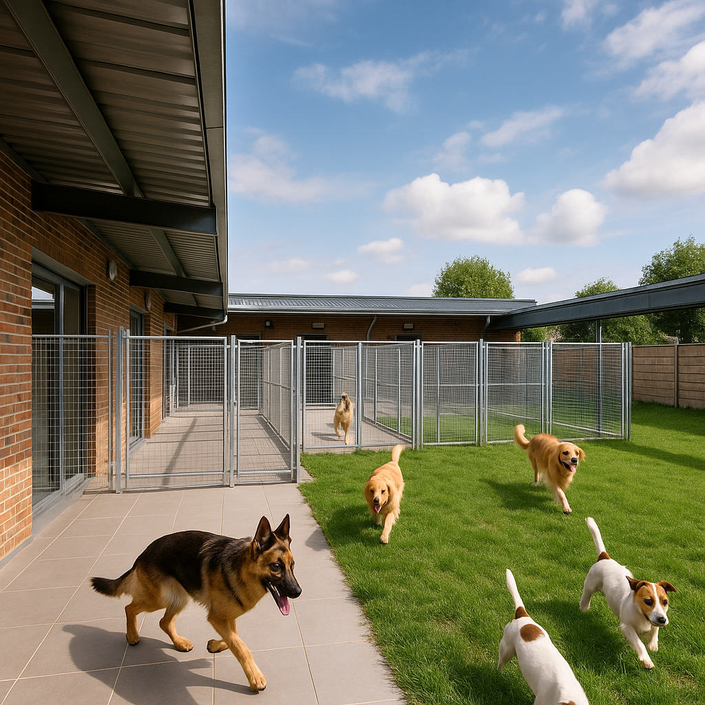 Chenil pour chiens confortable à Lille