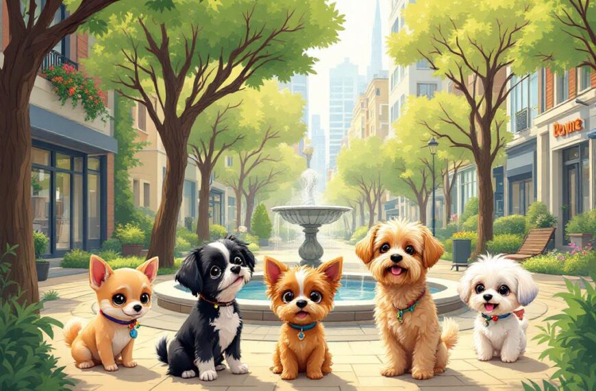 Top 5 des races de petits chiens urbains à petit prix