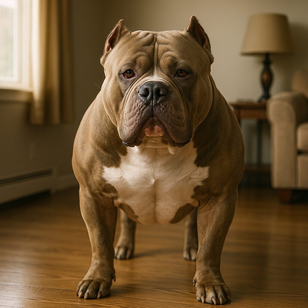 Portrait d’un American Bully XXL