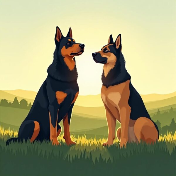 Beauceron vs Berger Allemand : comparatif des deux champions de la garde