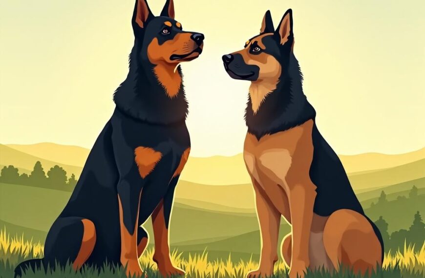 Beauceron vs Berger Allemand : comparatif des deux champions de la garde