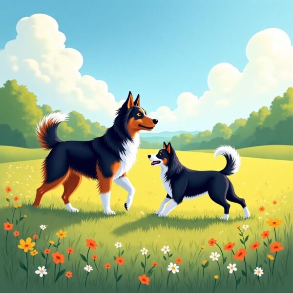 Berger américain vs Border Collie : choisir le chien idéal en 2024