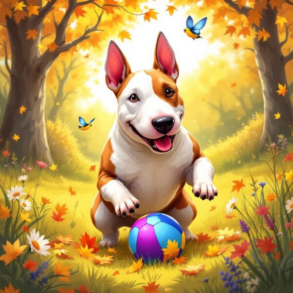 Bull Terrier : œuf sur pattes, humour garanti