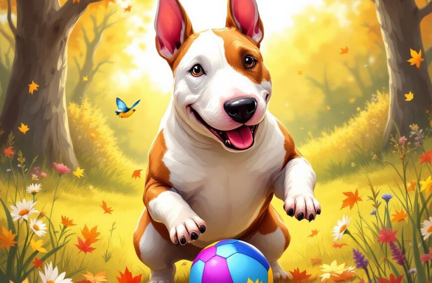 Bull Terrier : œuf sur pattes, humour garanti