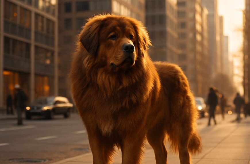 Dogue du Tibet en ville : animal de prestige ou risque pour les citadins ?