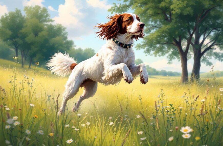 English Setter : chasseur moucheté de charme
