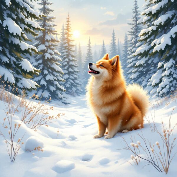 Finnish Spitz : renard chantant du Grand Nord