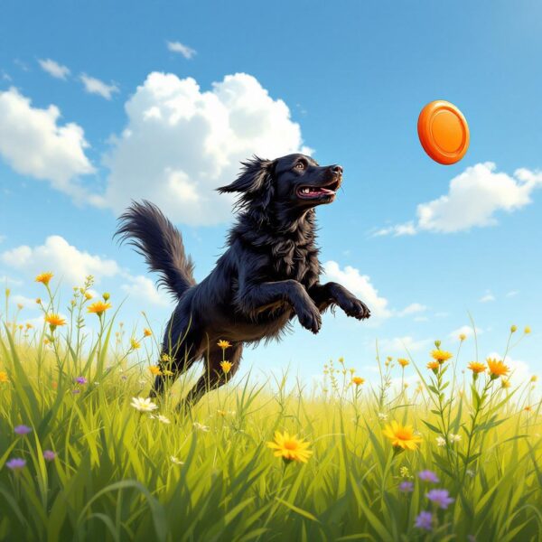 Flat-Coated Retriever : éternel chiot plein de joie