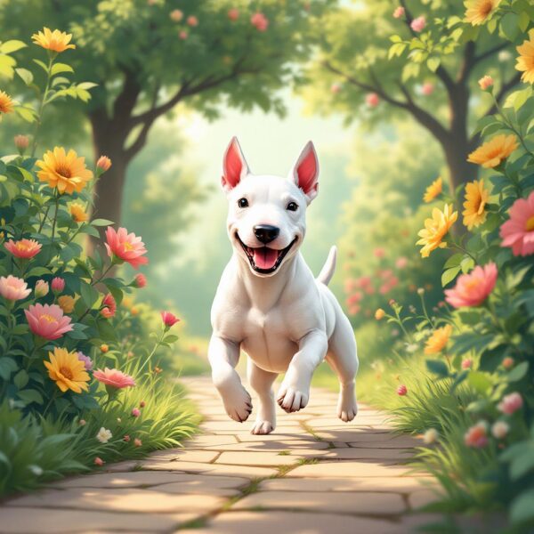 Miniature Bull Terrier : muscle compact et espièglerie