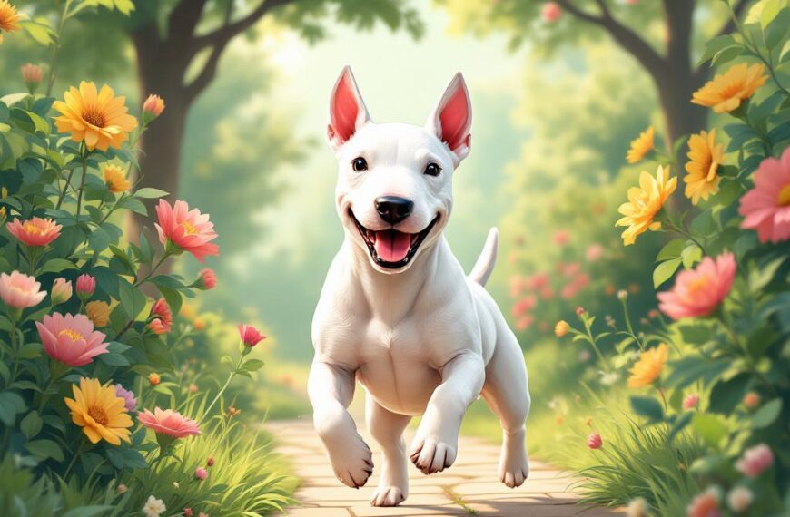 Miniature Bull Terrier : muscle compact et espièglerie