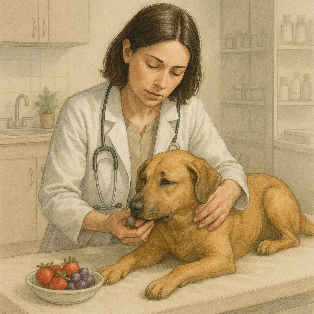 Premiers secours pour intoxication d'un chien