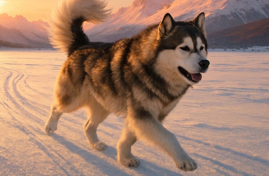 Alaskan Malamute : moteur puissant pour expéditions glacées