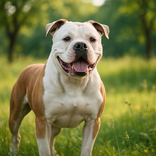American Bulldog : athlète compact au sourire charmeur