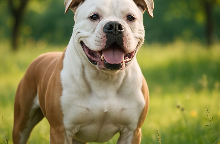 American Bulldog : athlète compact au sourire charmeur