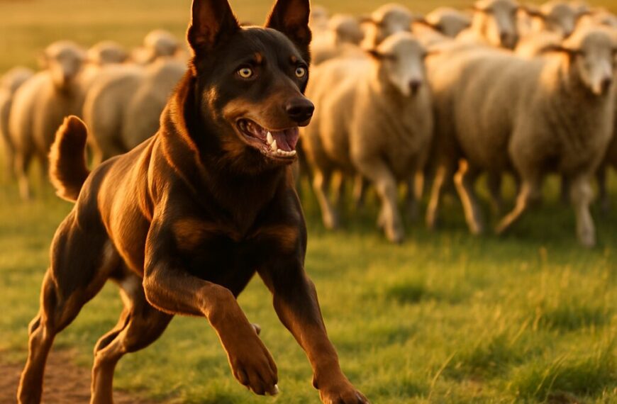 Australian Kelpie : marathonien du troupeau