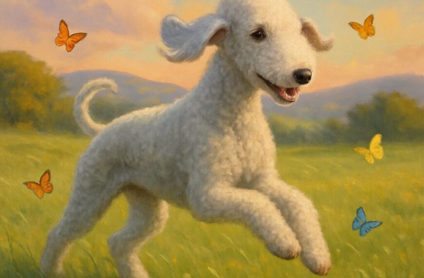 Bedlington Terrier : look d’agneau, tempérament vif