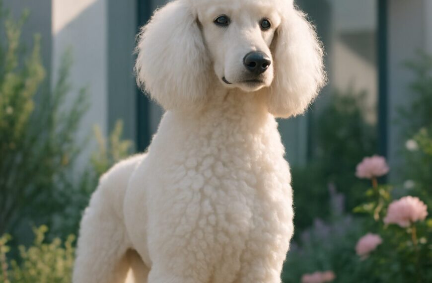 Caniche Royal : élégance bouclée et esprit brillant