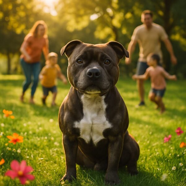 Staffordshire Bull Terrier : robustesse et affection XXL